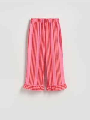 Reserved - Spodnie z falbankami - wielobarwny