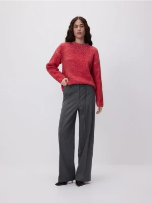 Reserved - Spodnie z kantem - ciemnoszary