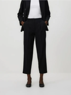 Reserved - Spodnie z kantem - czarny