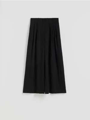 Reserved - Spodnie z lyocellem - czarny