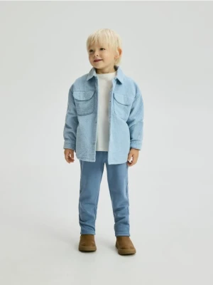 Reserved - Spodnie z ociepleniem - granatowy