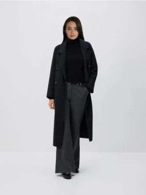 Reserved - Spodnie z paskiem - szary