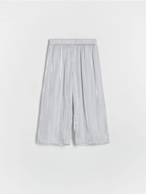 Reserved - Spodnie z połyskiem - jasnoszary