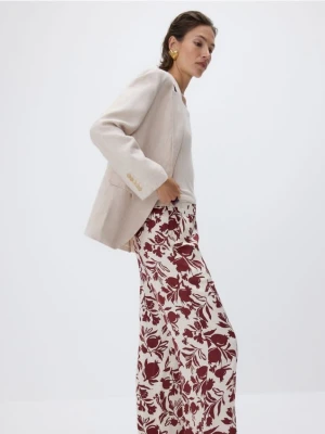 Reserved - Spodnie z wiskozą CIRCULOSE® - wielobarwny