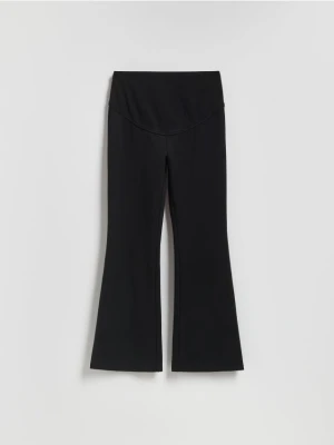 Reserved - Spodnie z wiskozą - czarny