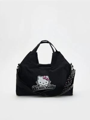 Reserved - Sportowa torba Hello Kitty - czarny