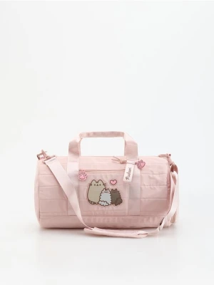 Reserved - Sportowa torba Pusheen - beżowy