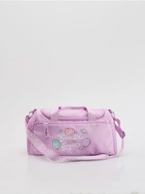 Reserved - Sportowa torba Pusheen - lawendowy