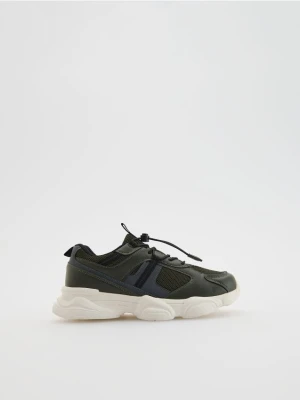 Reserved - Sportowe sneakersy - zielony