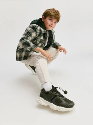 Reserved - Sportowe sneakersy - zielony
