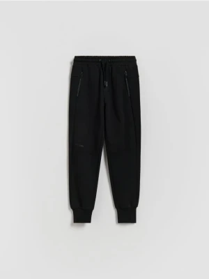 Reserved - Sportowe spodnie jogger - czarny