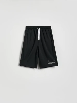 Reserved - Sportowe szorty - czarny