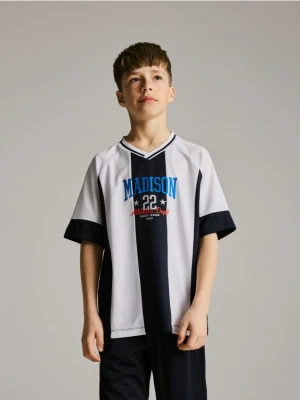 Reserved - Sportowy komplet z nadrukiem - biały