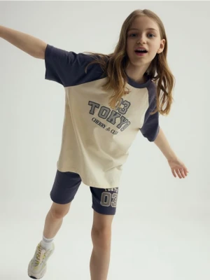 Reserved - Sportowy komplet z nadrukiem - wielobarwny