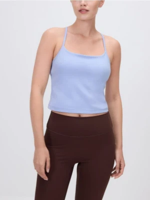 Reserved - Sportowy top - jasnoniebieski