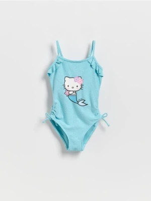 Reserved - Strój kąpielowy Hello Kitty - jasnoturkusowy