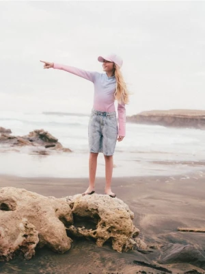 Reserved - Strój kąpielowy z długim rękawem - jasnoniebieski