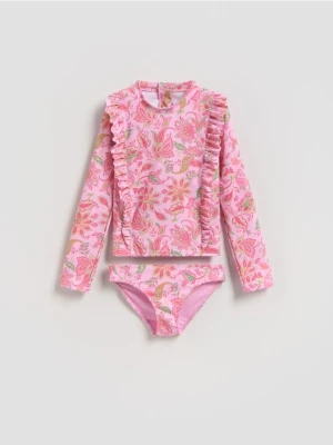 Reserved - Strój kąpielowy z długim rękawem - wielobarwny