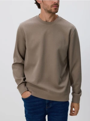 Reserved - Strukturalna bluza - beżowy