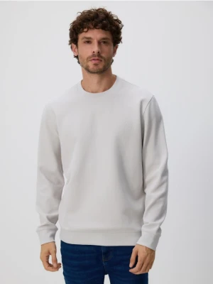 Reserved - Strukturalna bluza - jasnoszary