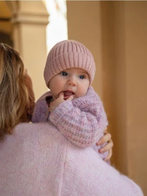 Reserved - Strukturalna czapka z naszywką 2 pack - wielobarwny