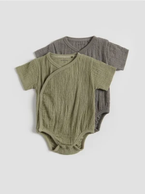 Reserved - Strukturalne body 2 pack - jasny zielony