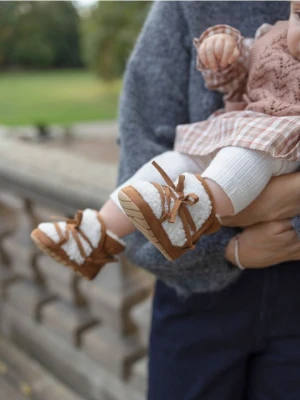 Reserved - Strukturalne spodnie 2 pack - brązowy