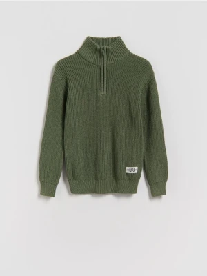 Reserved - Strukturalny golf - ciemnozielony