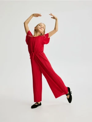 Reserved - Strukturalny kombinezon - czerwony