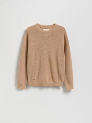 Zdjęcie produktu Reserved - Strukturalny sweter - brązowy