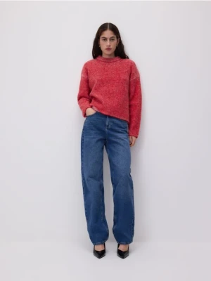 Reserved - Strukturalny sweter - wielobarwny