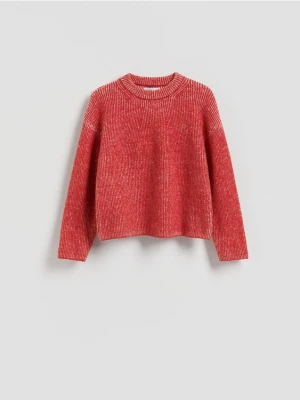 Reserved - Strukturalny sweter - wielobarwny