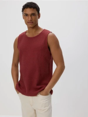 Reserved - Strukturalny top - bordowy