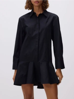 Reserved - Sukienka koszulowa - czarny
