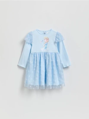 Reserved - Sukienka Kraina Lodu - jasnoniebieski