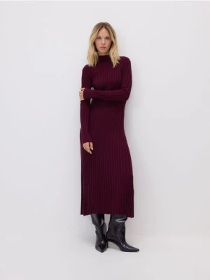 Reserved - Sukienka maxi - ciemnofioletowy