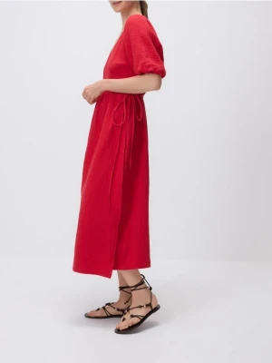 Reserved - Sukienka maxi - czerwony
