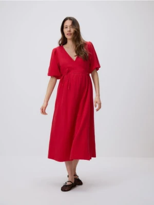 Reserved - Sukienka maxi - czerwony