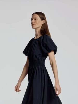 Reserved - Sukienka maxi - granatowy