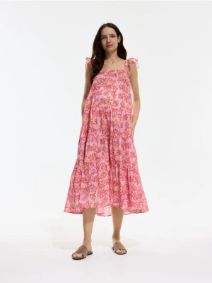Reserved - Sukienka maxi - wielobarwny