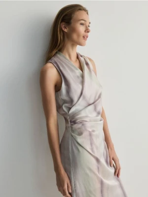 Reserved - Sukienka maxi z nadrukiem - wielobarwny