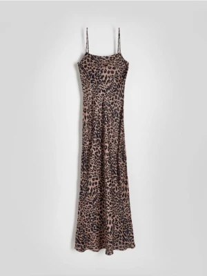 Reserved - Sukienka maxi z wiskozy - wielobarwny