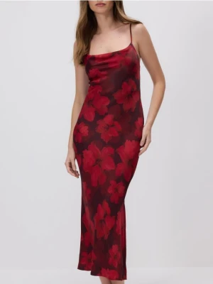 Reserved - Sukienka maxi z wiskozy - wielobarwny