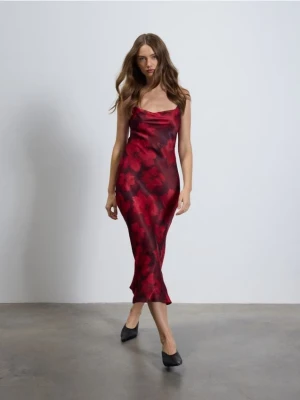 Reserved - Sukienka maxi z wiskozy - wielobarwny