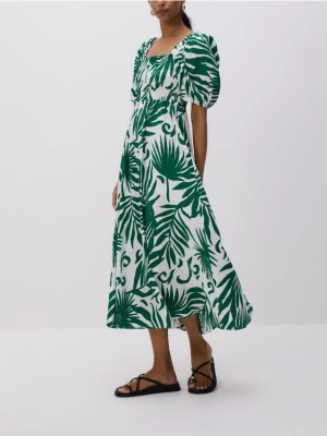 Reserved - Sukienka maxi - zielony
