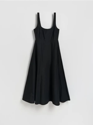 Reserved - Sukienka midi - czarny