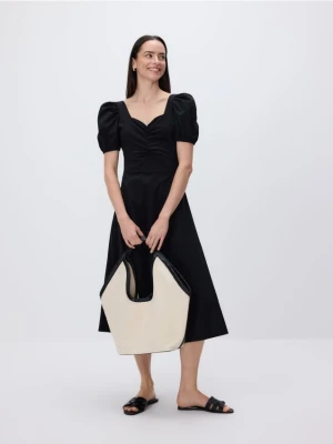 Reserved - Sukienka midi - czarny