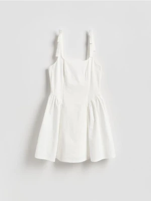 Reserved - Sukienka mini - biały