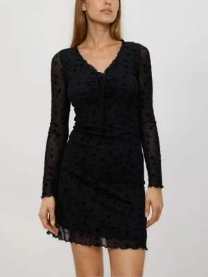 Reserved - Sukienka mini - czarny