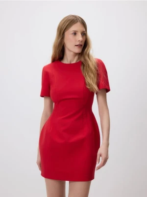 Reserved - Sukienka mini - czerwony